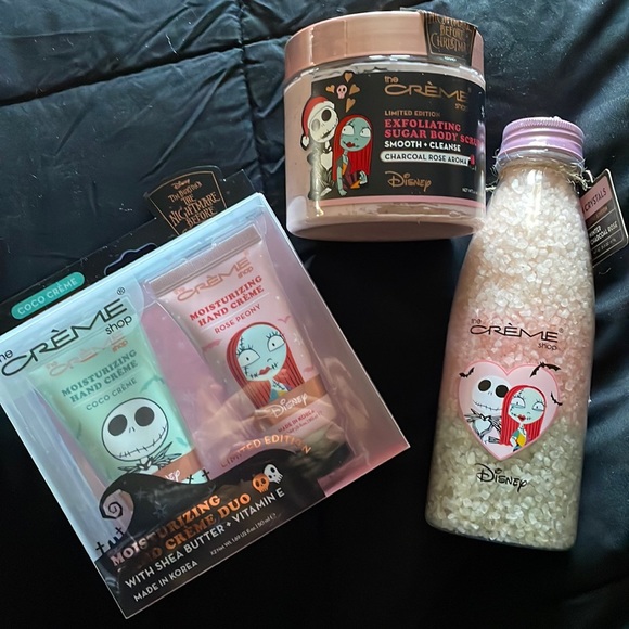 Disney Other - The Crème Shop Nightmare Before Christmas Bundle